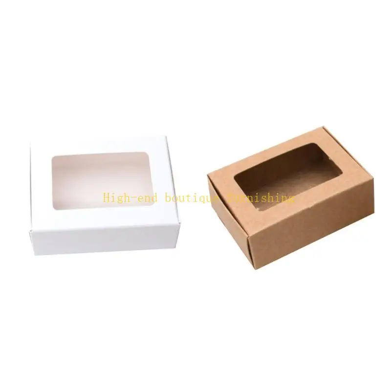 

L9NB 60pcs Paper Favor Boxes 8.5x6x3cm Designed For Candy Jewelry Storage And Gift Giveaways