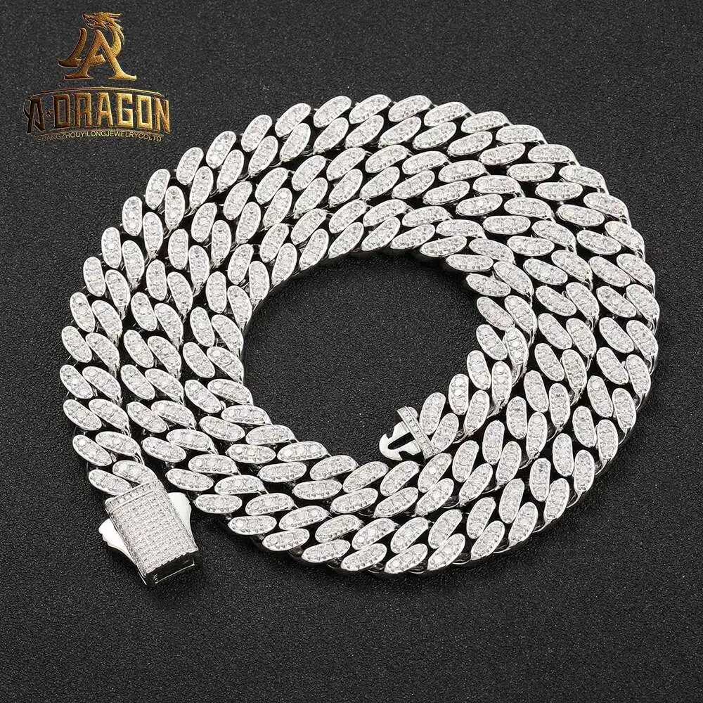 

Custom Pass Diamond Tester Iced Out 10K 14K Karat Real Gold Baguette Cut Vvs Moissanite Number 0 Plated Rose Gold Pendant