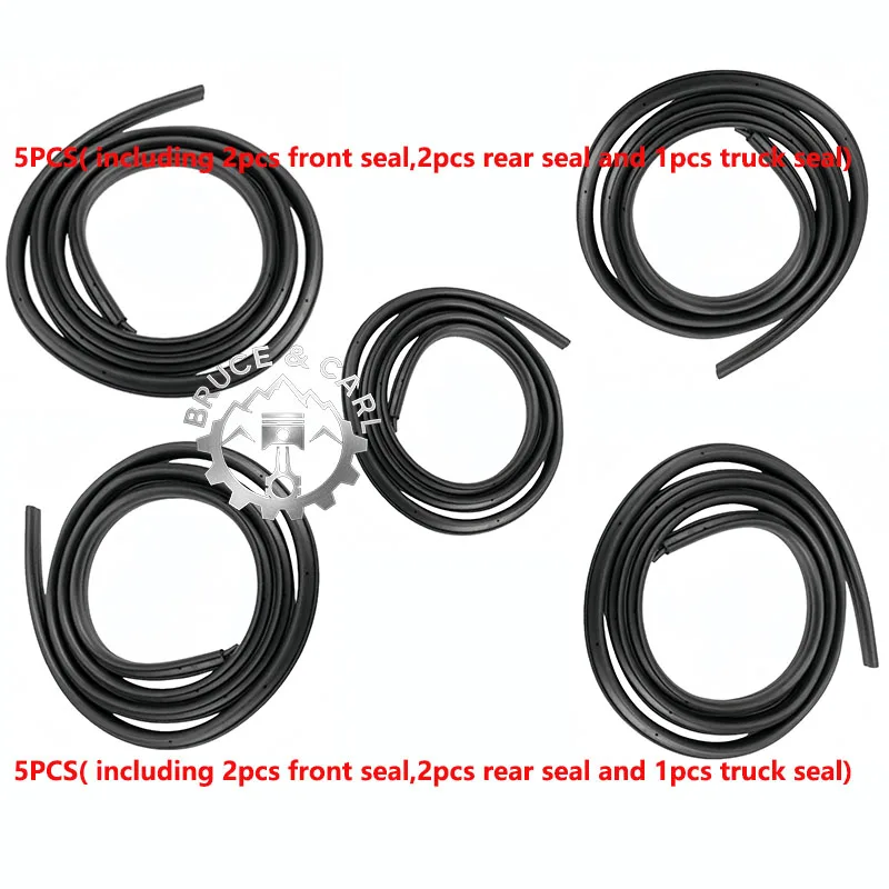 

Комплект из 5 уплотнителей дверных проемов для HUMMER H2 2003-2009, номера деталей: 25868674, 15063345, 15772338, 25910529