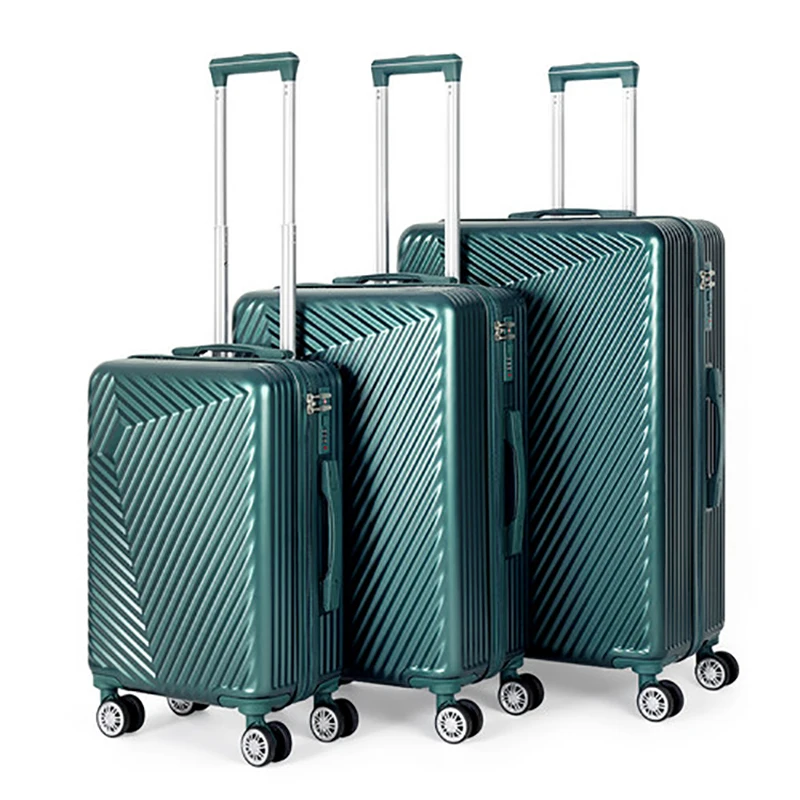 3PCS  Luggage Set Travel Suitcase Hardside Bag on Wheels TSA Luggage Maleta Cabina Three Size 20/24/28 Inch ABS Luggage