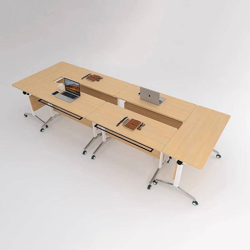 

Adjustable Folding Office Desk Modern Standing Conference Bedroom Office Desk Aesthetic Minimalist Ufficio Commercial Furniture