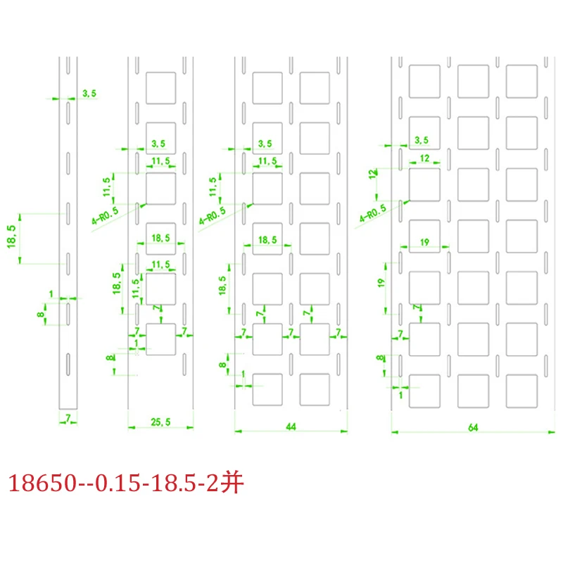1-10 meter 1 P-4 P Nickel Streifen Für Li 18650 Batterie Punkt Schweißen Maschine Schweißer Ausrüstung Nickel gürtel Für Batterie Packs – Detail 8