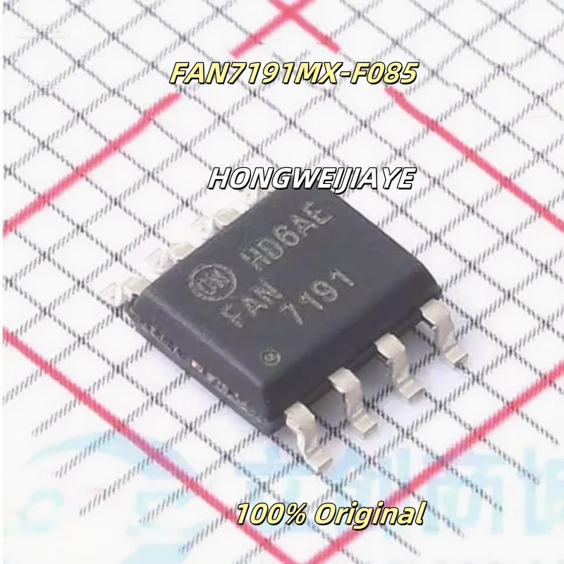 

5PCS 100% New FAN3224TUMX-F085 FAN7191MX-F085 FAN73901MX SOIC-8 Brand New Original Chips ic