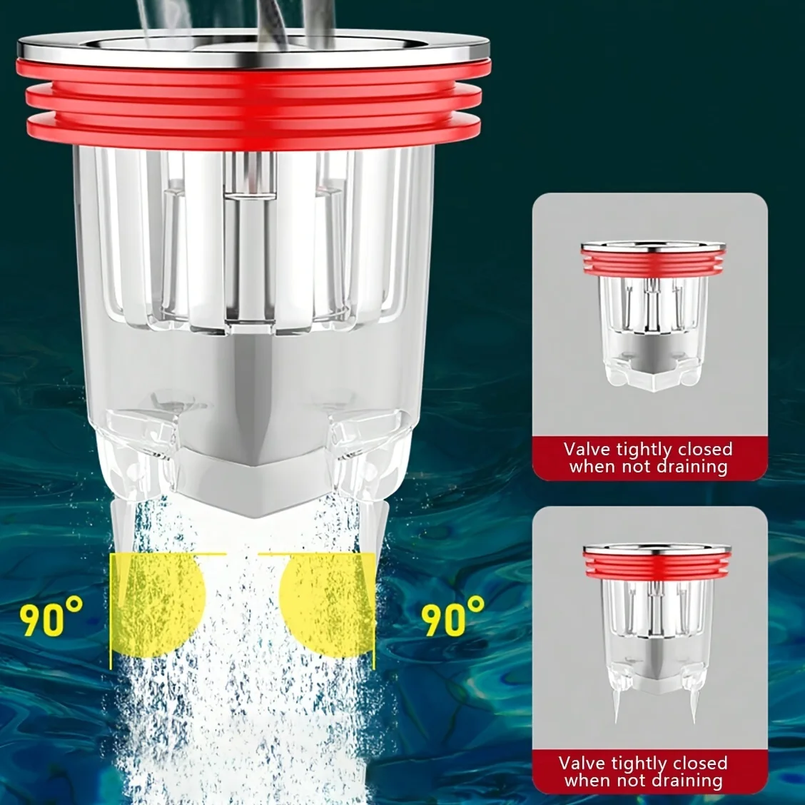 1PC - Floor drain odor prevention inner core insect proof sewer odor prevention device to prevent water pipe blockage