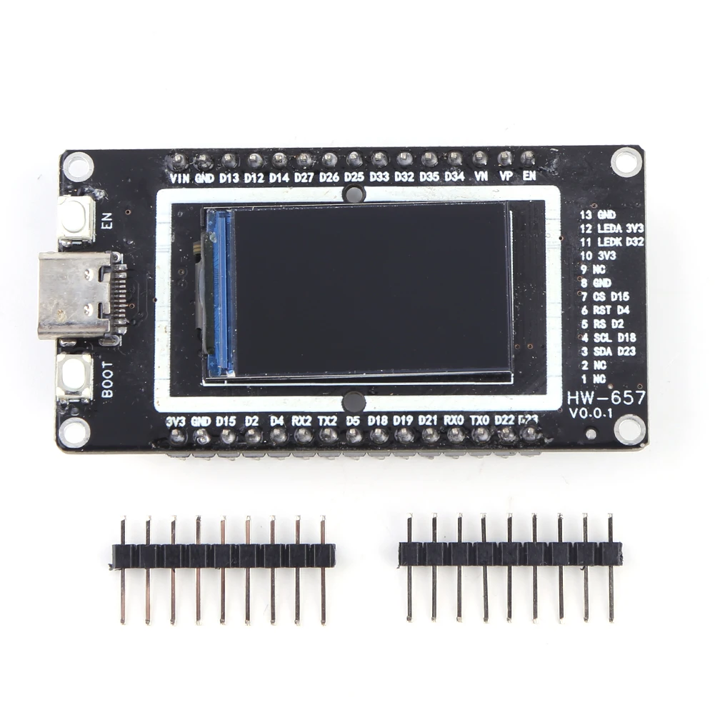 

ESP32 ESP32-WROOM-32 Макетная плата 16 МБ, 1,9 дюйма, 1,4 дюйма, модуль Wi-Fi BT Type-C для Arduino