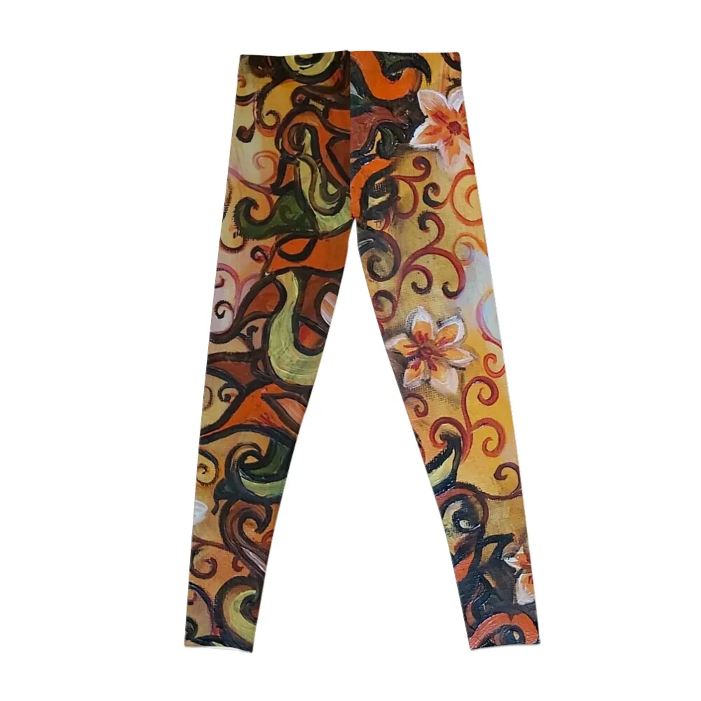 Florets (4) - Wild Flower Meadow Leggings Legging sport gym's sportswear Womens Leggings