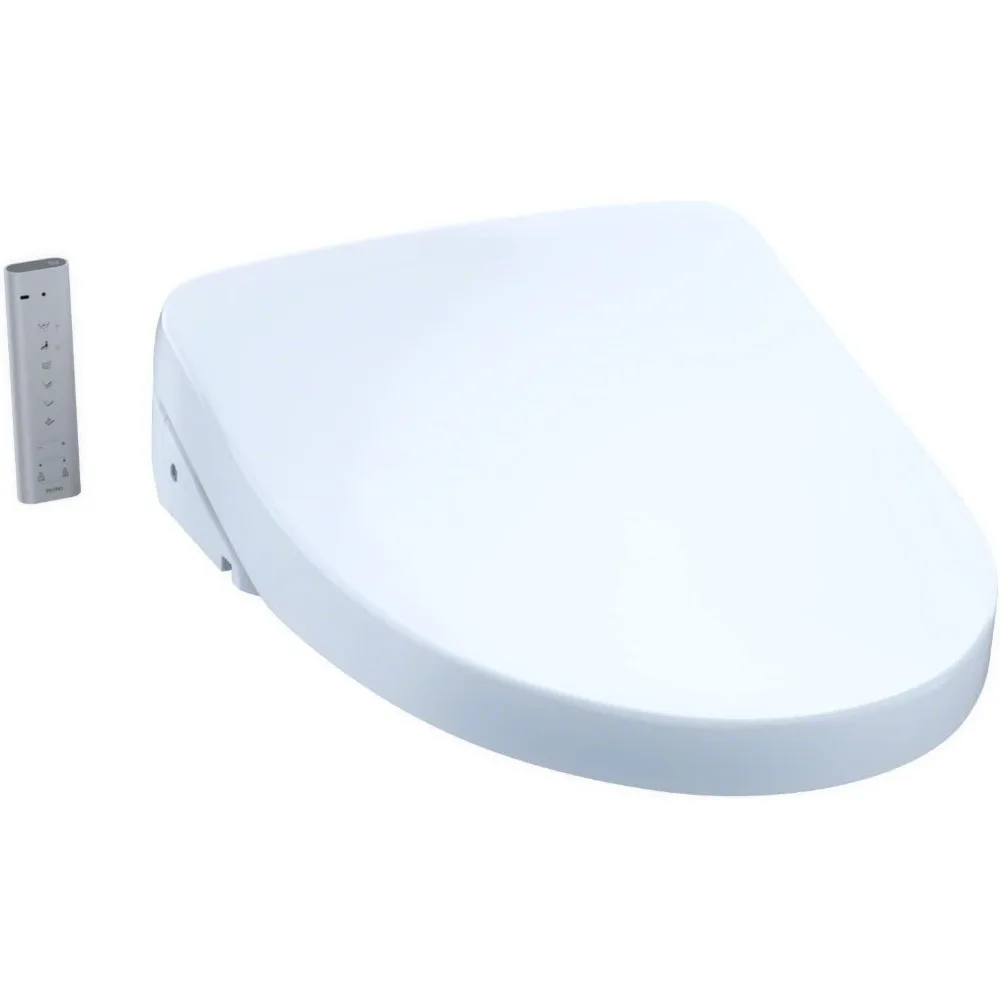 Electronic Bidet Toilet Seat with Cleansing Warm, Nightlight, Auto Open and Close Lid, Instantaneous Water Heating