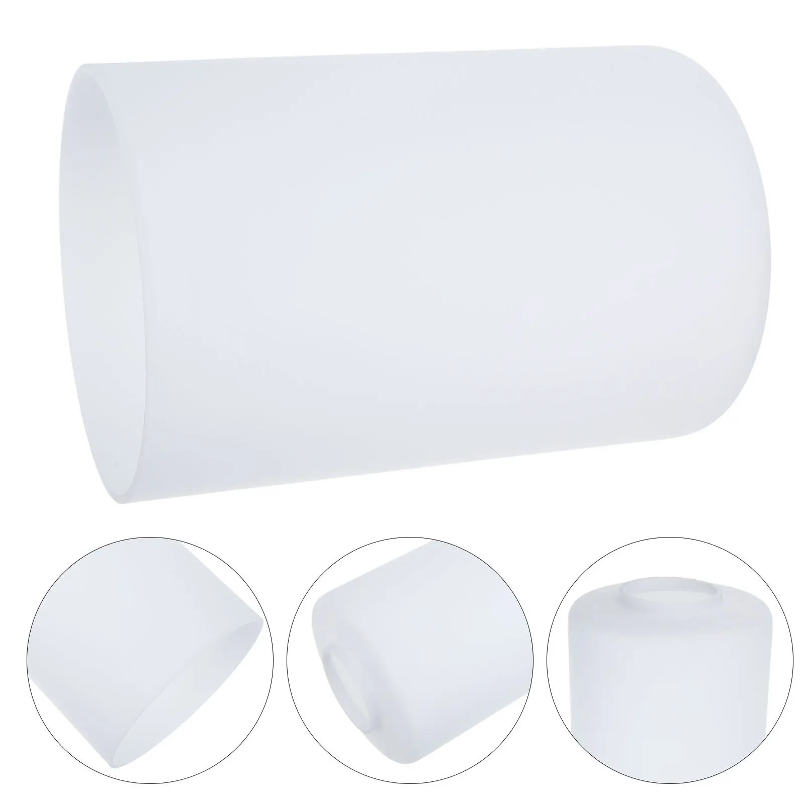 

Матовый стеклянный плафон-цилиндр для лампы, замена стеклянного плафона E27, высота 6.3, диаметр 3.94, для подвесных светильников и настенных бра