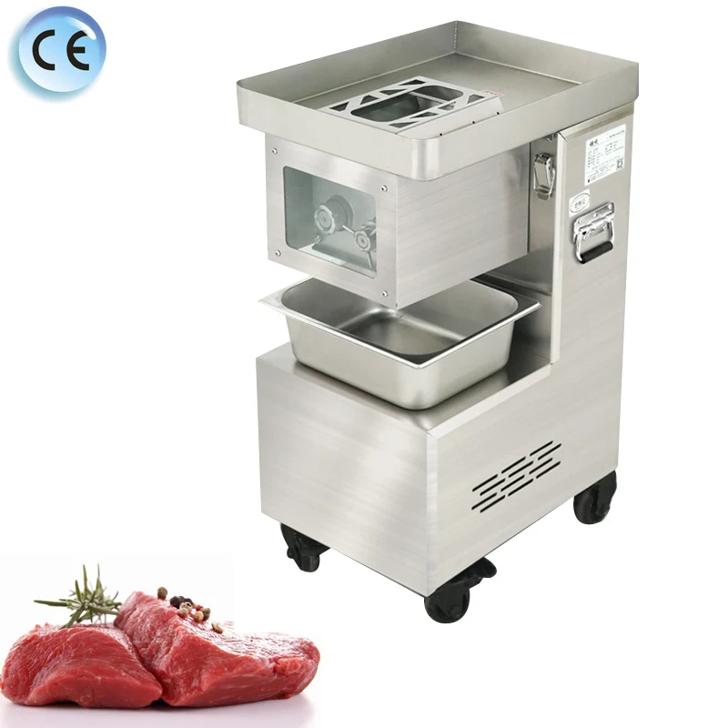 

Electric Meat Slicer Commercial Stainless Steel Slice Cutting Machine Multi-function Automatic Restaurant meat slicer machine