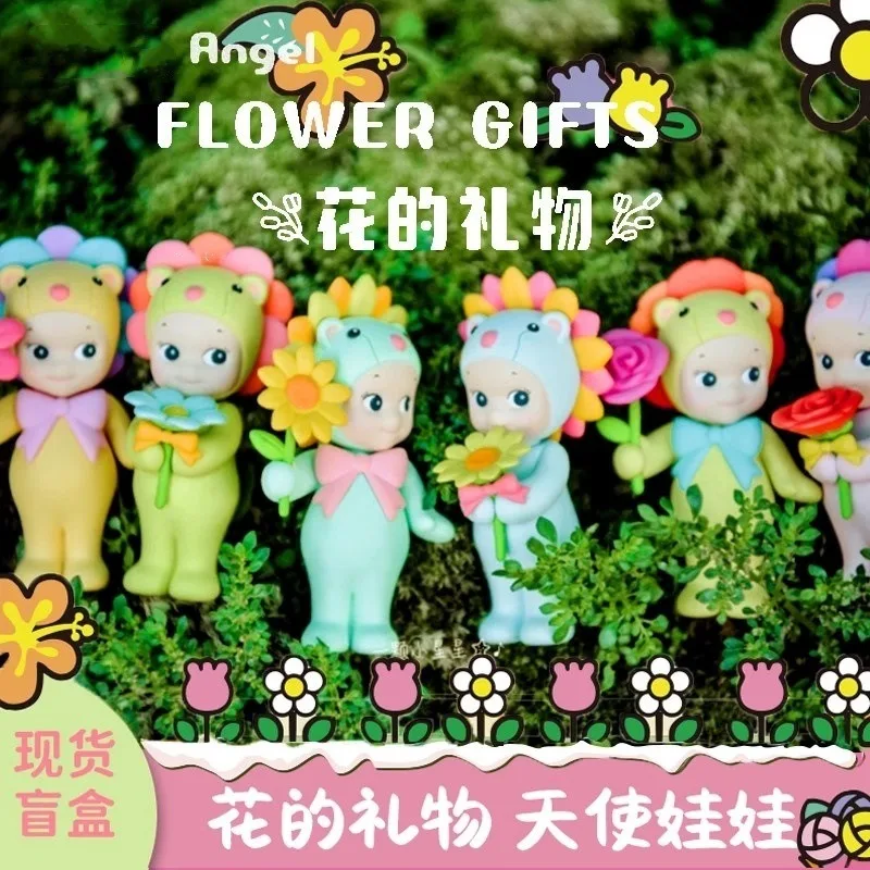 Sonny Angel Doll Flower Gift collection Doll accessories for children's Christmas birthday gifts