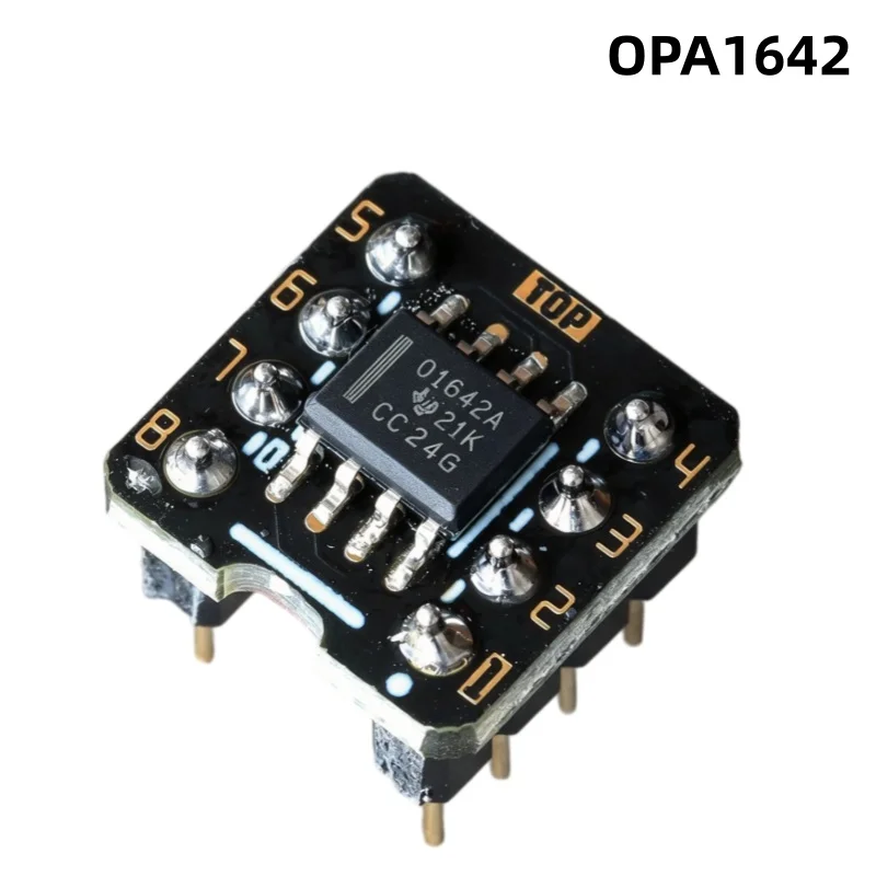 Audio Amplifier With Cooling OPA1642 Dual Operational Amplifier JFET Input Ultra-Low Distortion Low Noise Hifi