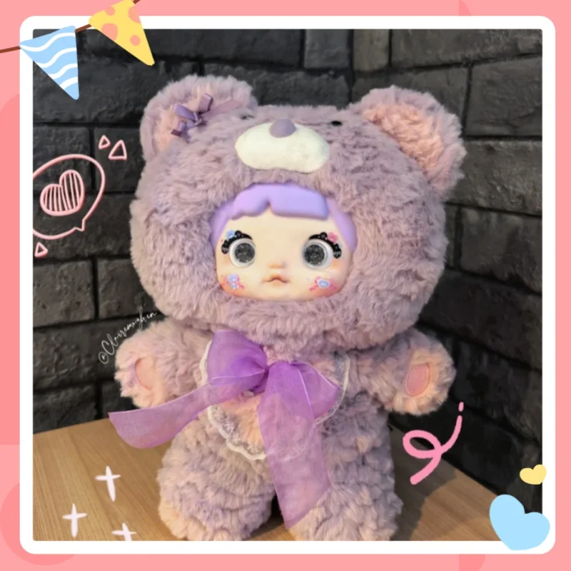

35cm Genuine Cute Nommi 400% Nommi Goodnight Bear Series Mystery Box Vinyl Nommi Doll Room Decoration Collect Doll Girl Gifts