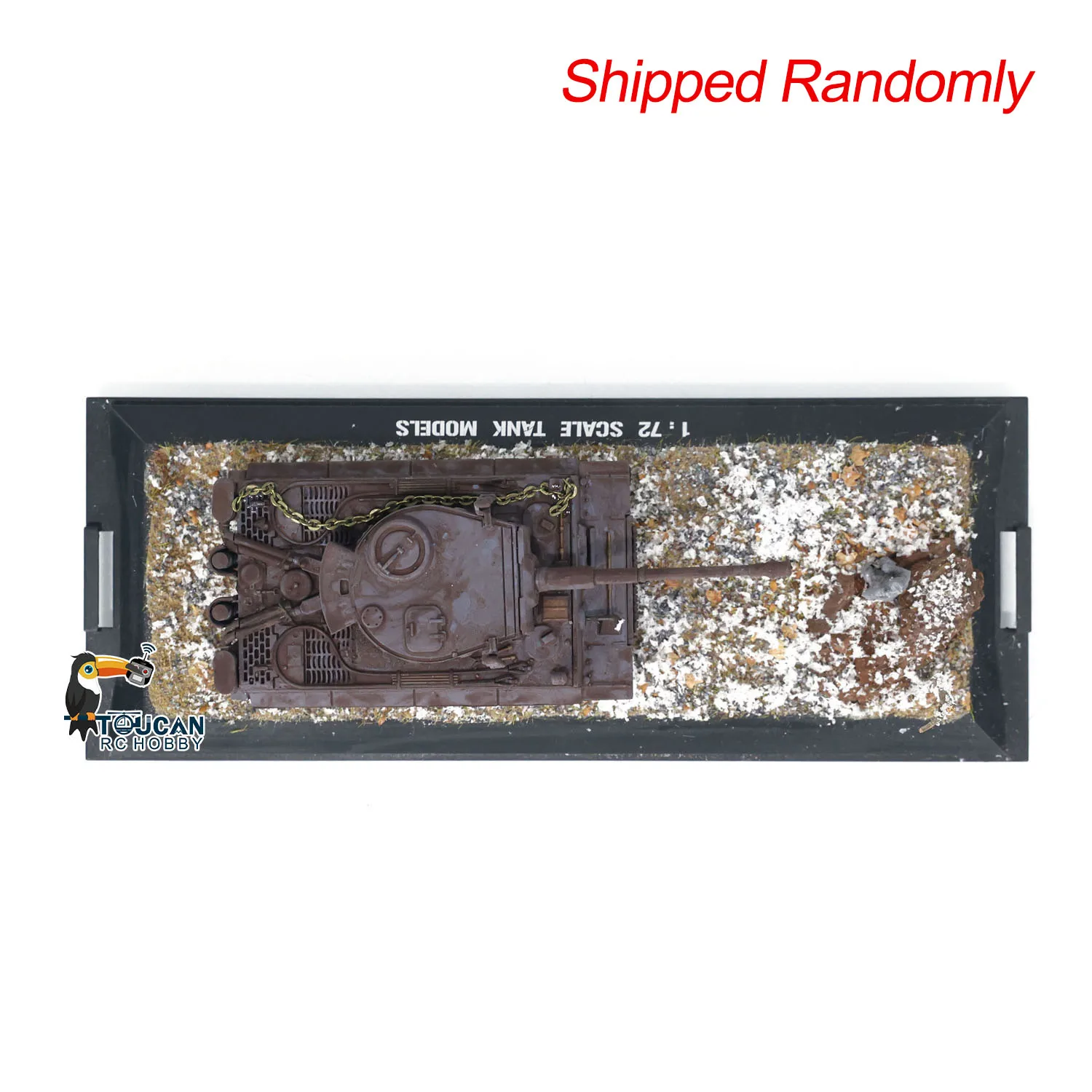 Henglong-Réservoir assemblé sans électronique, Tiger I, 3818 Leges, Précieux modèle, Échelle 1/72, Mini jouets, Cadeaux pour garçons, Allemagne, TH24306