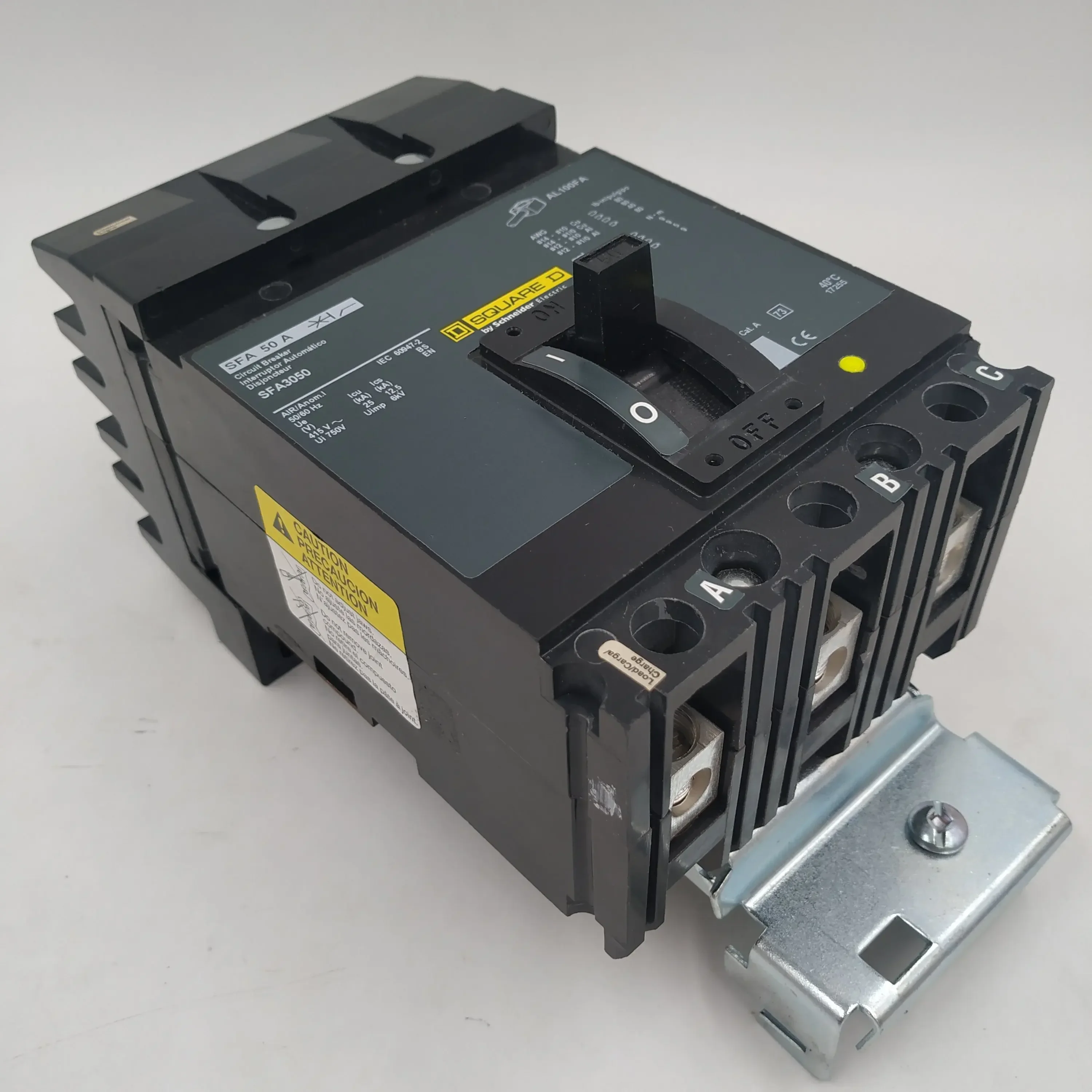 Square D USA  I-Line Breaker 3pole SFA3050 SFA1032 SFA3400 Molded Case Circuit Breakers made in Mexico