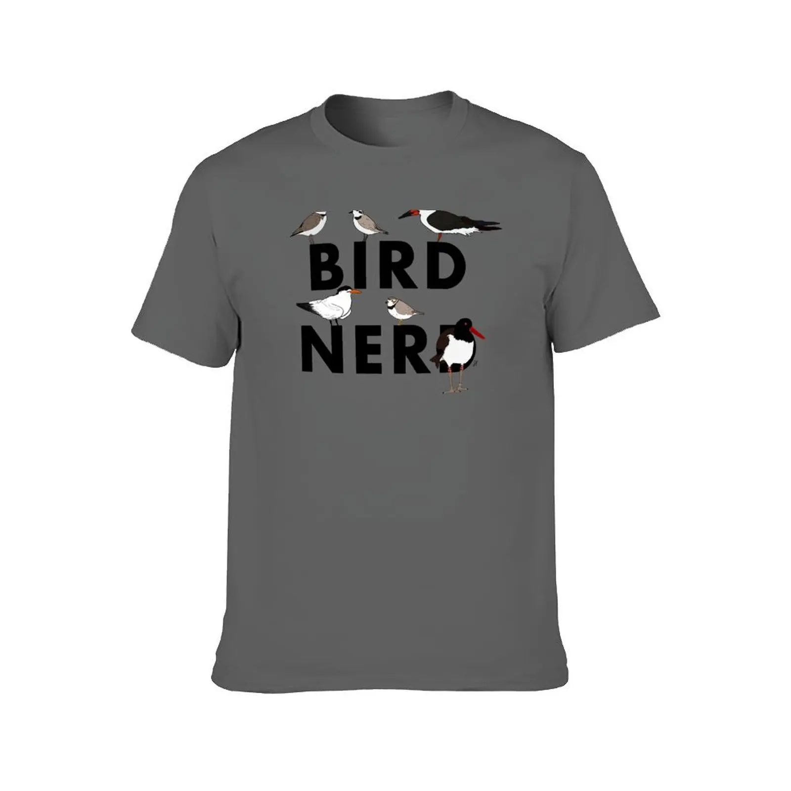 Bird Nerd (Shorebirds of the Southeast US) T-Shirt anime t shirts Blouse blacks cotton graphic tees men t shirts