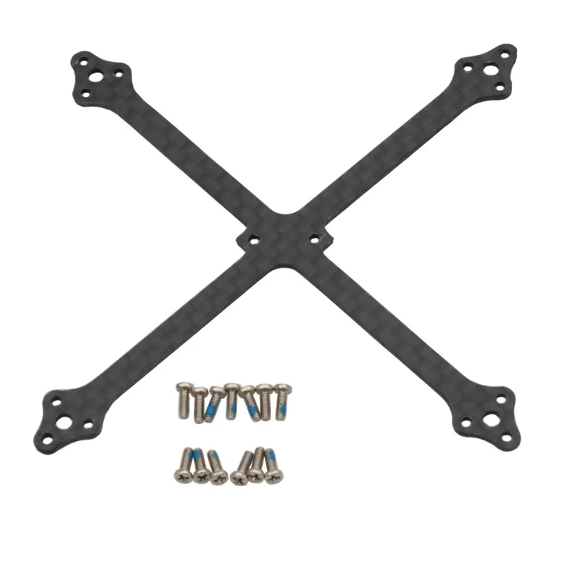 1PCS For BETAFPV Meteor75 Pro II Frame Reinforcement Carbon Bottom Plate 1mm Chassis Base Board Sheet FPV Whoop Drone Spare Part