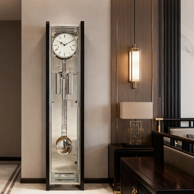 Living room floor clock high-end atmosphere modern light luxury creative vertical new mechanical clock