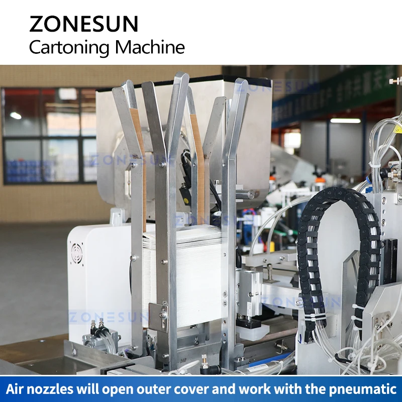 ZONESUN astucciatrice automatica per scatole piegatrice rotativa per imballaggio e sigillatura in cartone ZS-MSZH50R