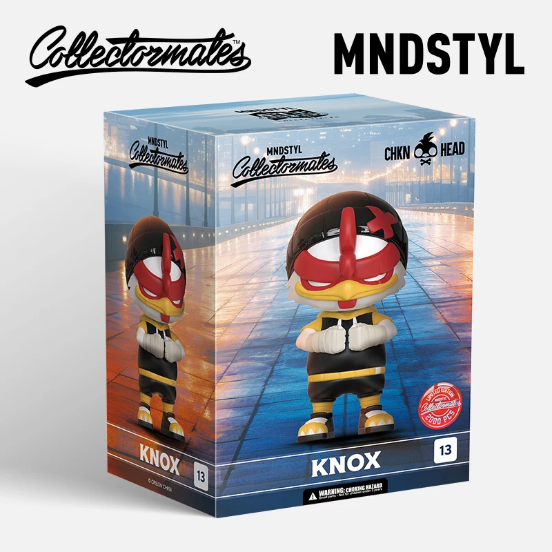 MINDstyle Original Collectormates série co-marqué CREON CHKN Knox Brave poulet Collection poupée Figure ornement tendance Art jouet