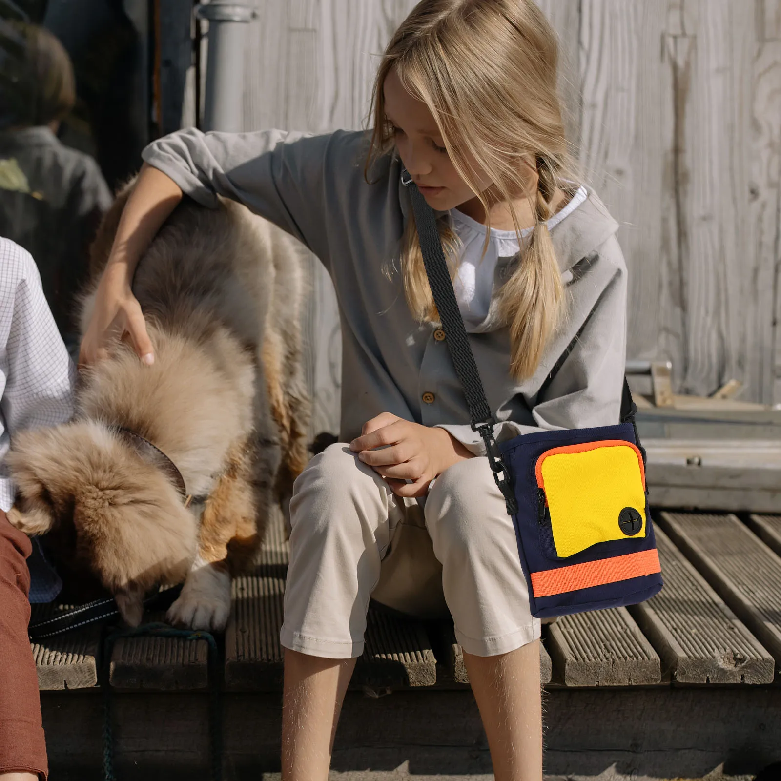 

Pet Training Package Dog Treat Pouch Adjustable Waist Bag Snack Key Cup Puppy Walking Outdoor Portable Storage Poo Bags