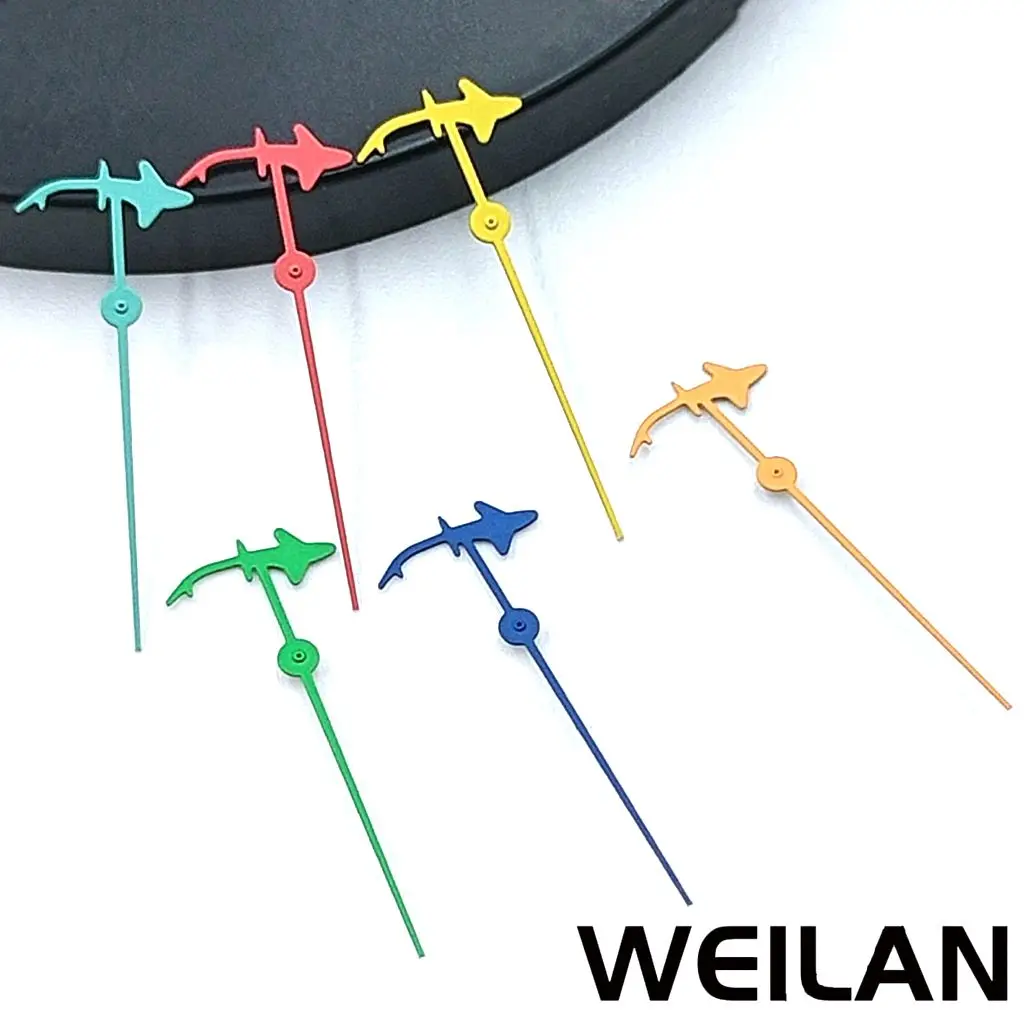 12.5mm NH35 NH36 7S26 7S36 4R35 4R36 Movements Silver Black Green Blue Red Yellow Orange Watch Single Second Hands Hands