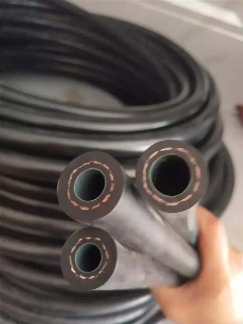 Automotive Air Conditioning Hoses R12 Four Layer Thick Wall Rubber Hose R134a Thin-walled Air-conditioning Pipe One Meter 1pc