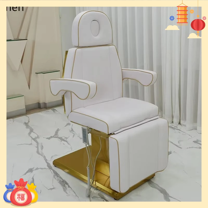 W-  Electric Beauty Bed for Beauty Salon, High-end Body Folding Bed with Fully Automatic