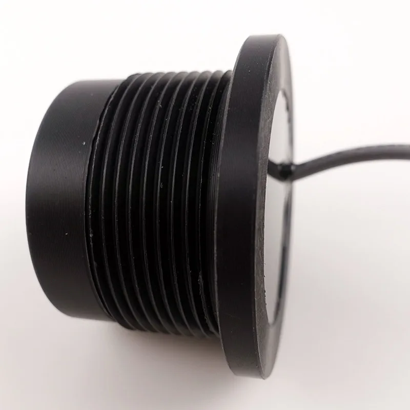 Transdutor acústico subaquático cerâmico piezoelétrico ultrassônico de 500kHz - Sonda de sensor de alcance submersível à base de vibração