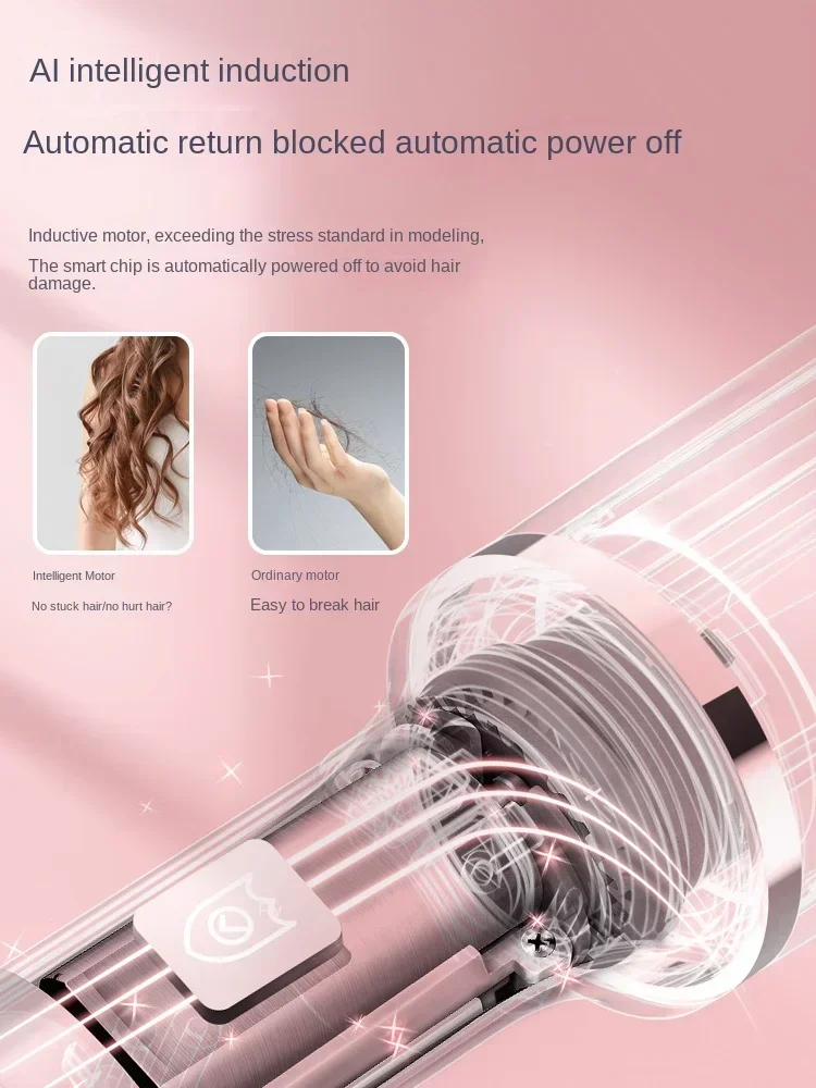 110Vcurling Iron Fully Automatic 28mm Electric Hair Perm For Lazy People With Large Wave Negative Ions That Will Not Damage Hair