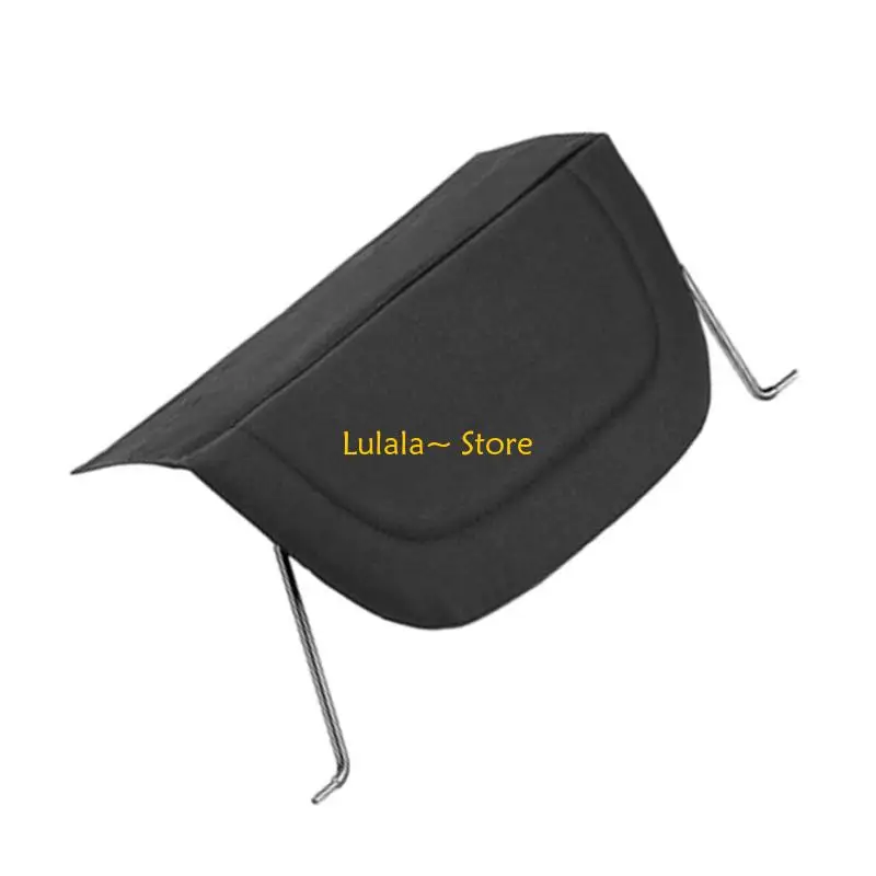 Y4QA Lightweight Strollers Footrest Extender Enhances Leg Comfort and Easily Folding without Detach for Dedicated Model