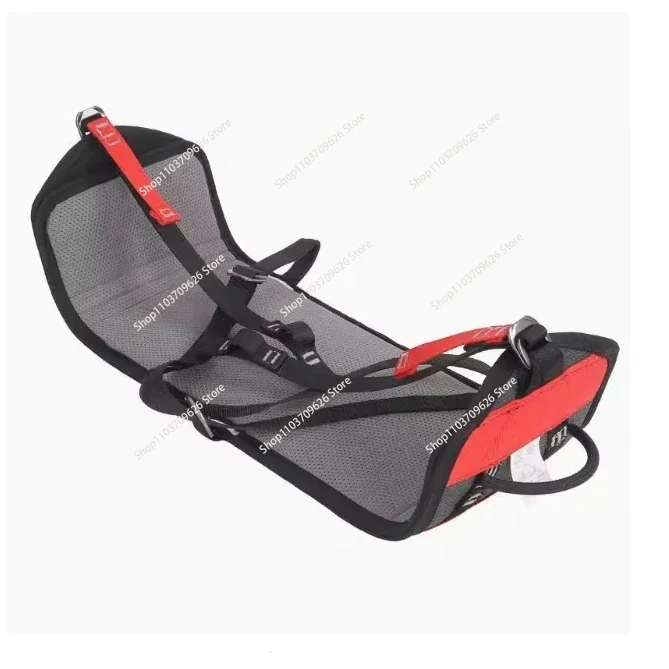 New aluminum and nylon suspension seat used with harness for work at height