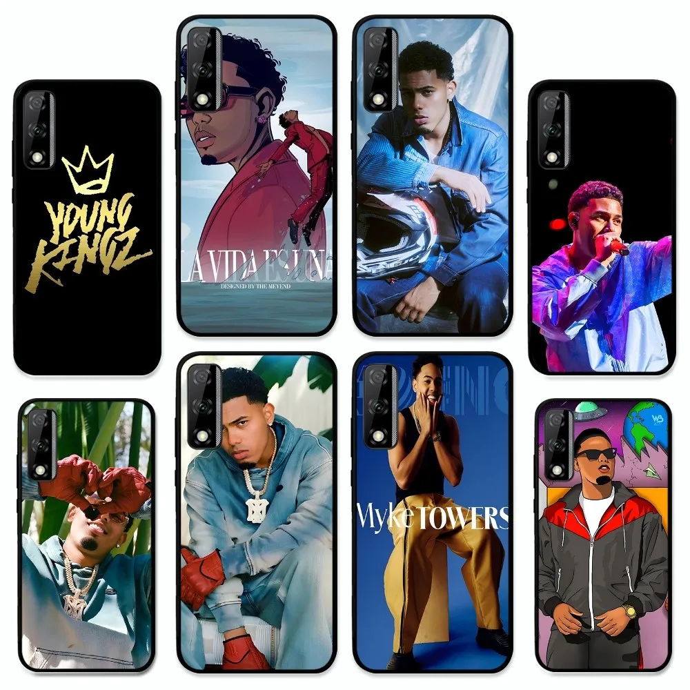 M-Myke T-Towers L-LALA Phone Case For Huawei Y9 6 7 5 Prime Enjoy 7s 7 8 plus 7a 9e 9plus 8E Lite Psmart Shell