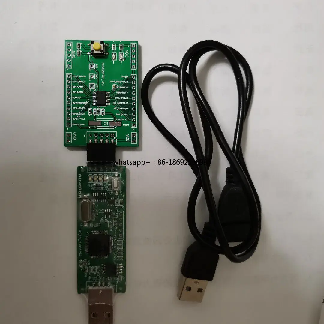 Development Board NUC029FAE Development Board, Online Simulation, Offline Burning