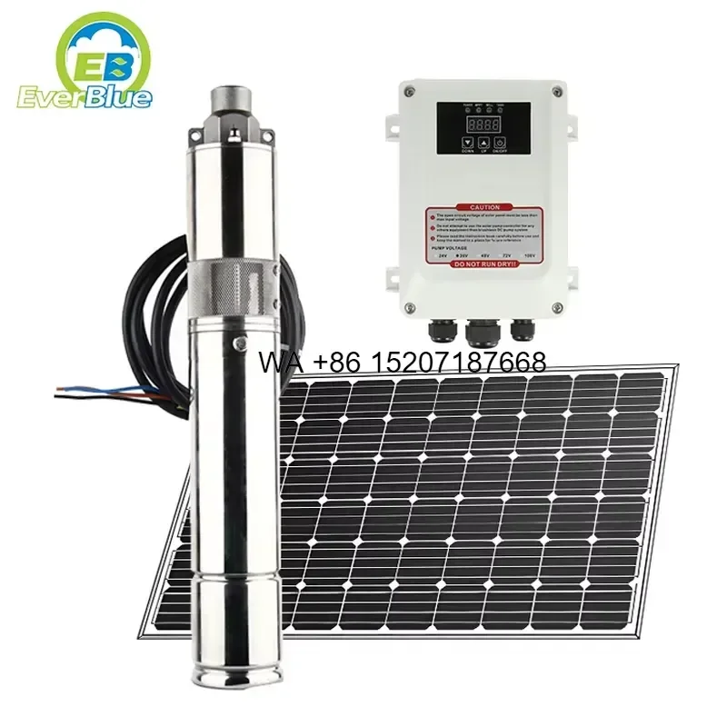 Wmwmnu High Efficiency Solar Powered Water Pump for Garden Irrigation and Fountain Systems Good Performance