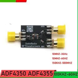 100K-8GHZ ADF4350 ADF4355 RF Single-Port Differential Converter Balun 1:1 3G 6G 8G FOR HAM Radio Amplifier