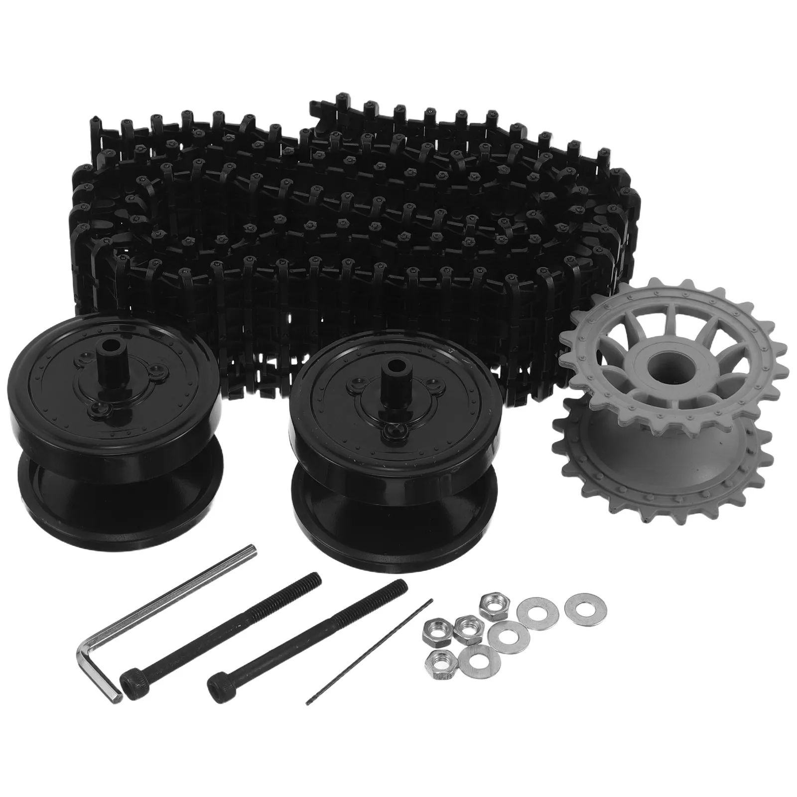 

1 set 1 Set Tank Accessories Rubber Wheels For Robot Car Kit Off-Road Track Tires Replacement Wheel Tracks Car Accessories