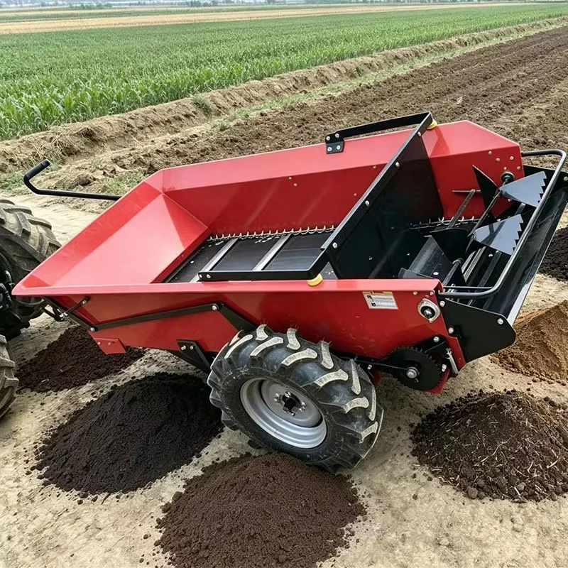 Premium Durable Large Capacity Hopper Anti Slip Tire Farm Working Gear Fertilizer Spreader Farm Manure Spreader