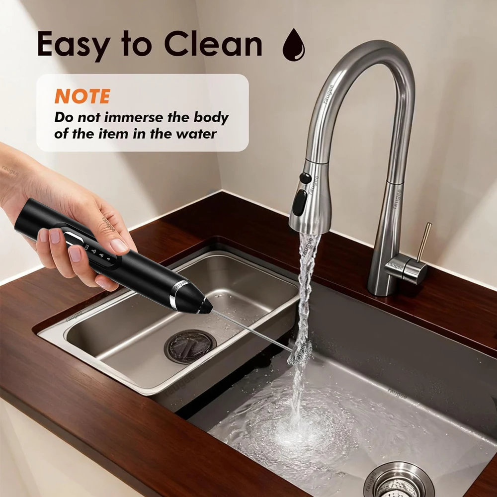 خافق البيض الصغير القابل لإعادة الشحن، خلاط كهربائي محمول باليد، دوران تلقائي، مزبد الحليب، خلاط كريمي أبيض