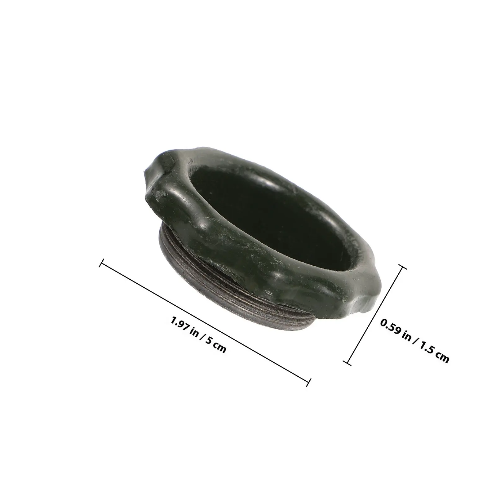 4Pcs Gas Can Caps Heavy Duty Threaded Sealing Lids for Oil Drum Gas Barrel Reusable Corrosion Resistant Leak Proof Lid