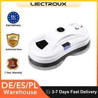 Liectroux Yw610 Robot Window Cleaner Single Water Spray 2800Pa Suction 30ml Water Tank Border Detection