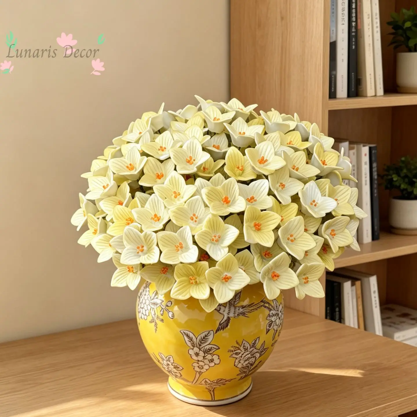 

Ceramic flower handmade preserved flower bridal bouquet mixed artificial flower bouquet