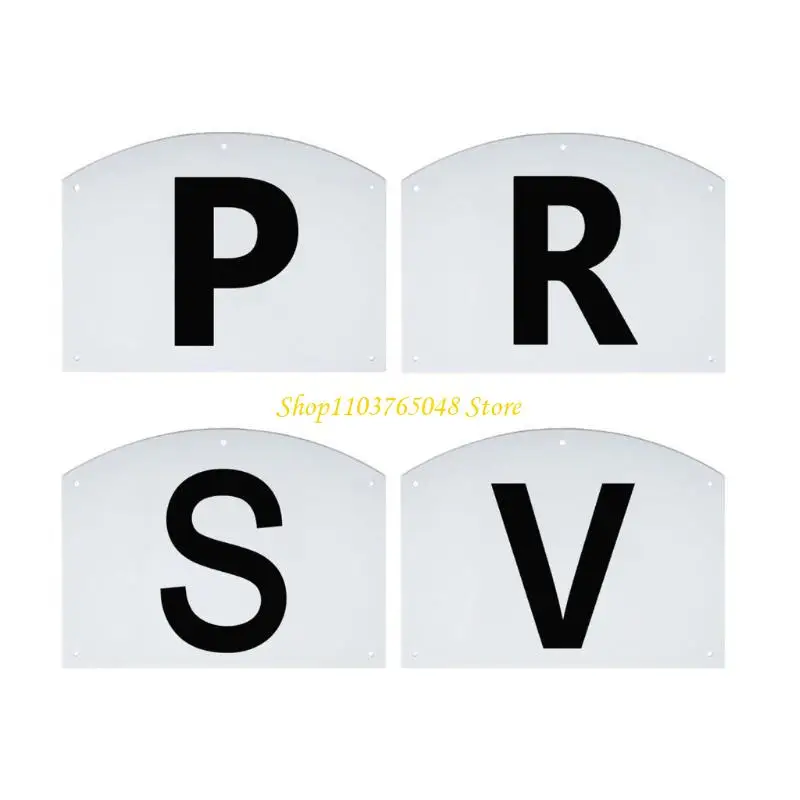

R53E Dressage Letters Wall Mounted Dressage Arenas Markers for Event and Equestrian Athletes Includes Dressage Arenas Letter