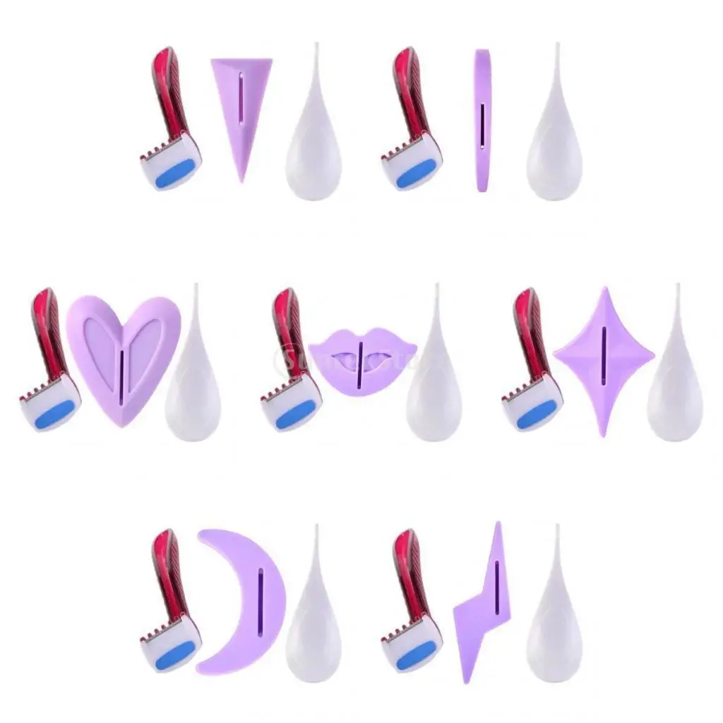 Portable Shaving Bikini Razor Women Kit Disposable Shaver Blade Set for Smooth Underarm Leg and Bikini Area