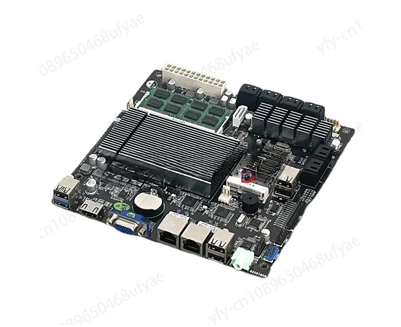 J1900/B75K9-ETH control motherboard Black Qunhui network storage multi hard disk server