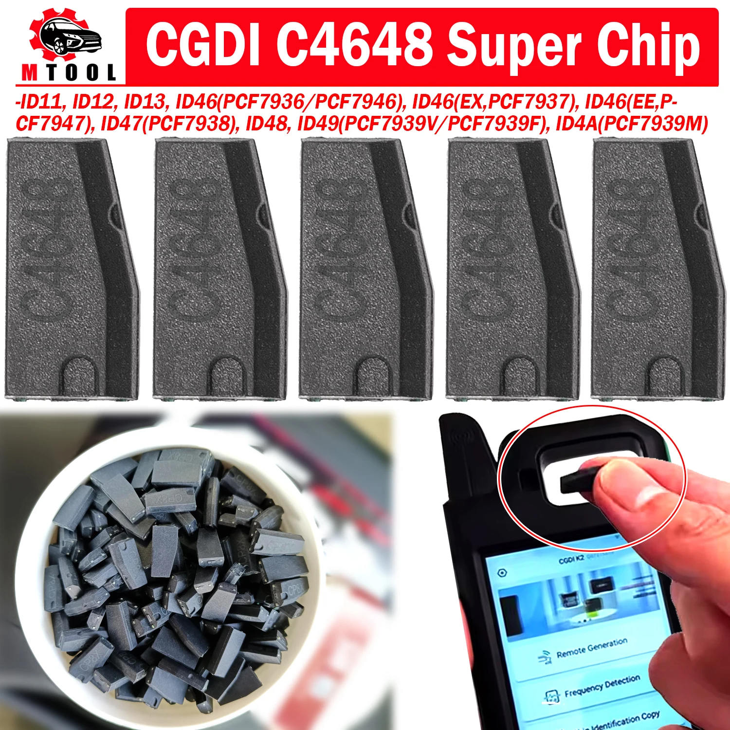 

Оптовая продажа CGDI CG8X суперчип для CGDI K2 преобразование стабильности подходит для lD46 ID4E 46_EXT lD7938(ID47) lD49 ID8A(H) lD48 lD4C Подробнее