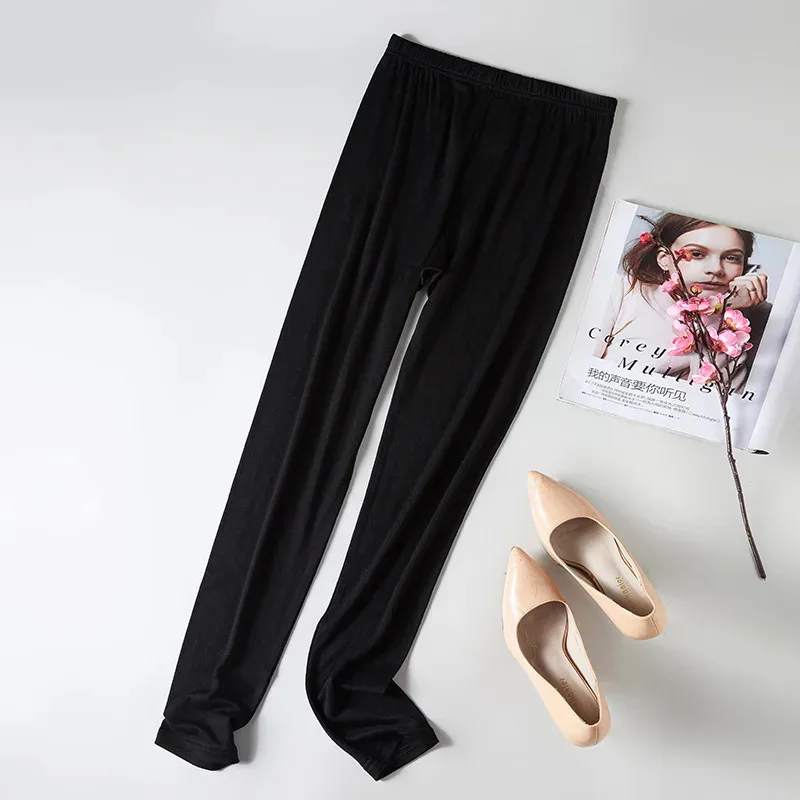 

И зима, 100% ультратонкая шерсть, осенние женские тонкие теплые брюки с высокой талией iu4;