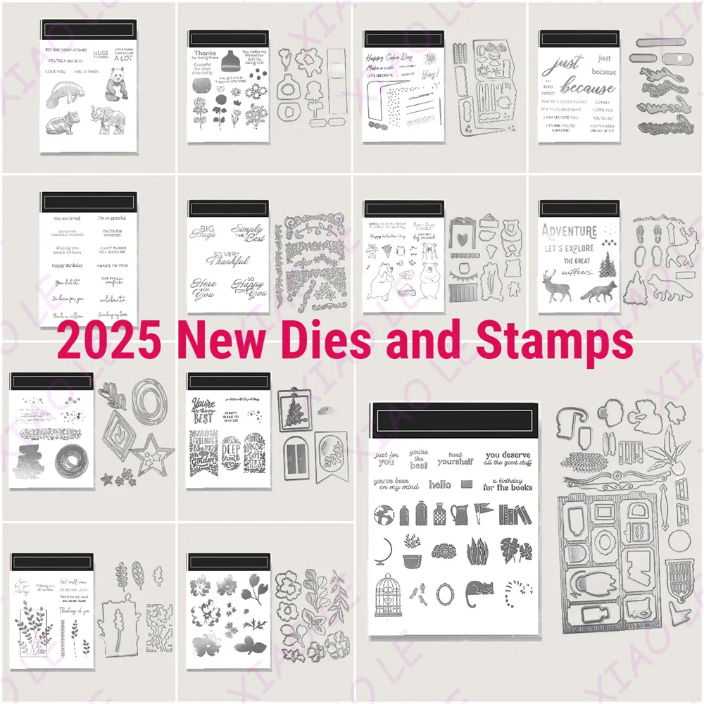 

Happy Birthday Flowers Metal Cutting Dies Stamps for DIY Scrapbooking Album Stamp Make Paper Card Embossing New Die Cut