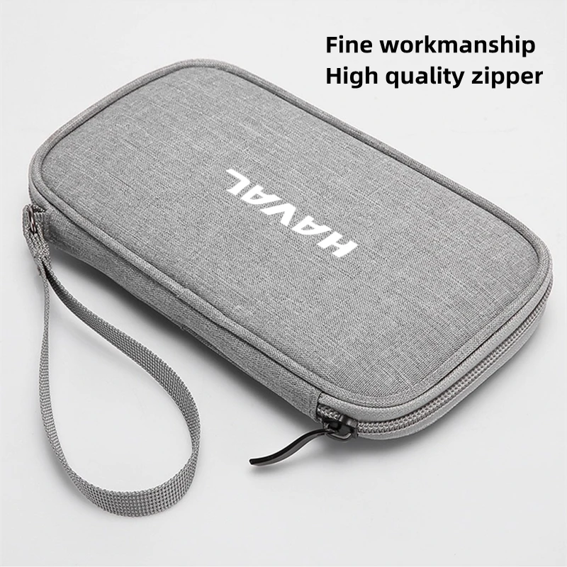 Portable Smart Car Travel Storage bag for car keys car driver\'s license Cable Gadget Card Pouch For haval f7 h6 f7x h2 h3 h5 h7