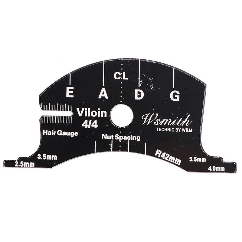 1PC Accurate Measurement, Simple Operation Violin Bridges Multifunctional Mold Template 4/4 Violin Bridges Repair Tool