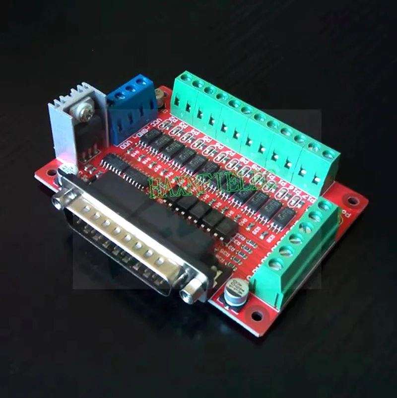 CNC Parallel Port High Speed Interface Board Card DB25 Photoelectric Isolation Support KCAM4 MACH3 EMC2/linuxCNC